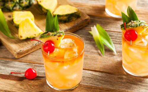 Mai Tai cocktail tiki rhum ambré orgeat curaçao