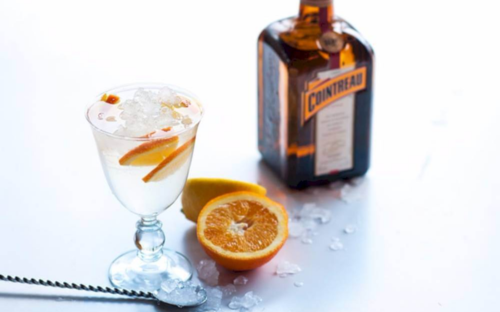 Cointreau Fizz cocktail signature pétillant