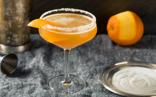 Sidecar cocktail cognac Cointreau Paris