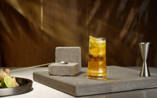 Hennessy Ginger cocktail long drink gingembre