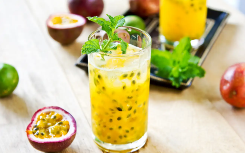 Mojito Passion cocktail Passoã rhum menthe citron vert