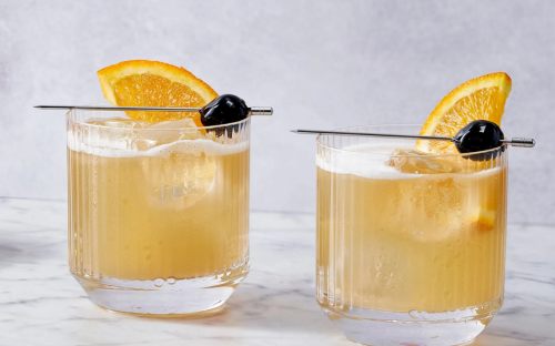 Whiskey Sour cocktail structure sour acide sucre base
