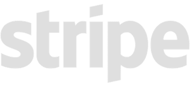 Stripe company logo in stylized grey letters.