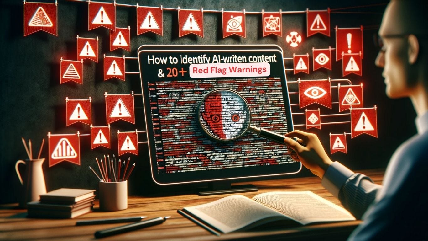 Red Flags in AI News Sources
