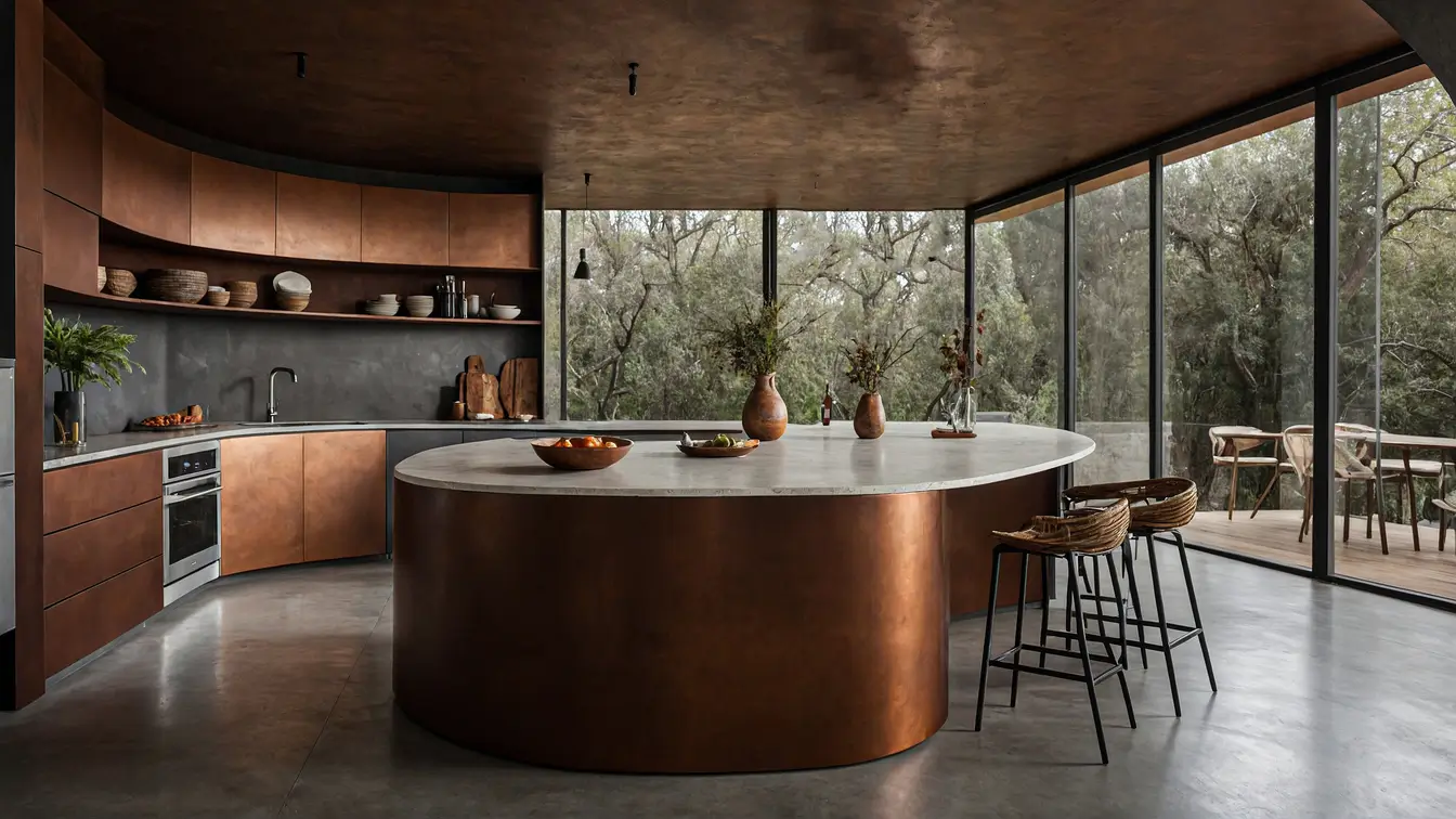 copper microcement