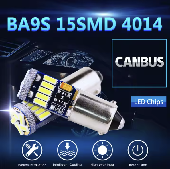 BA9S White LED Bulb