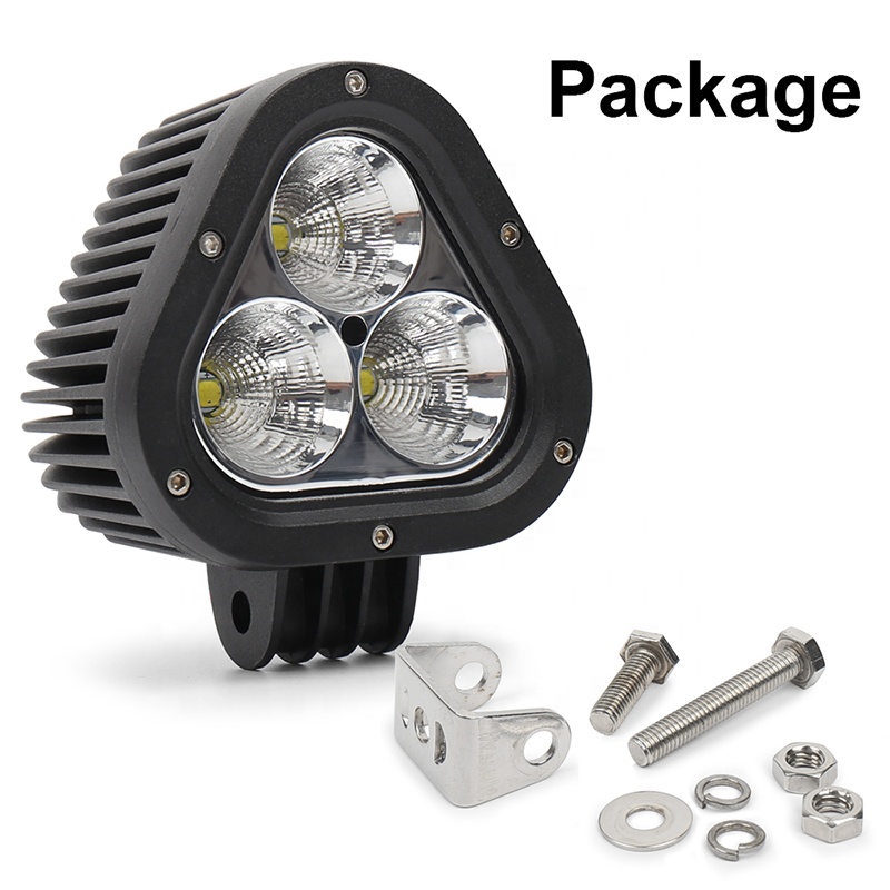 Led Pod Lights, 100 W 6500k Spot Flood Combo Light Light Bars Off Road Driving Lights Fog Bumper