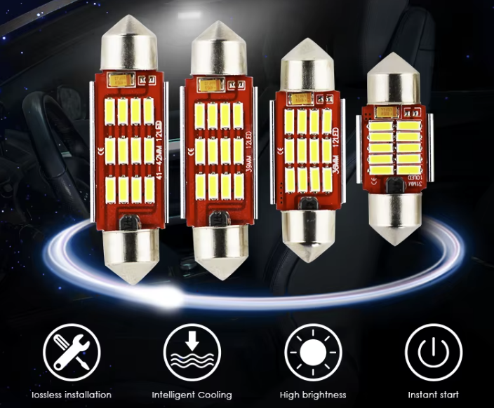 Mini LED Light Bulbs - RM Tech Canada Original LED Interior/Plate Lights