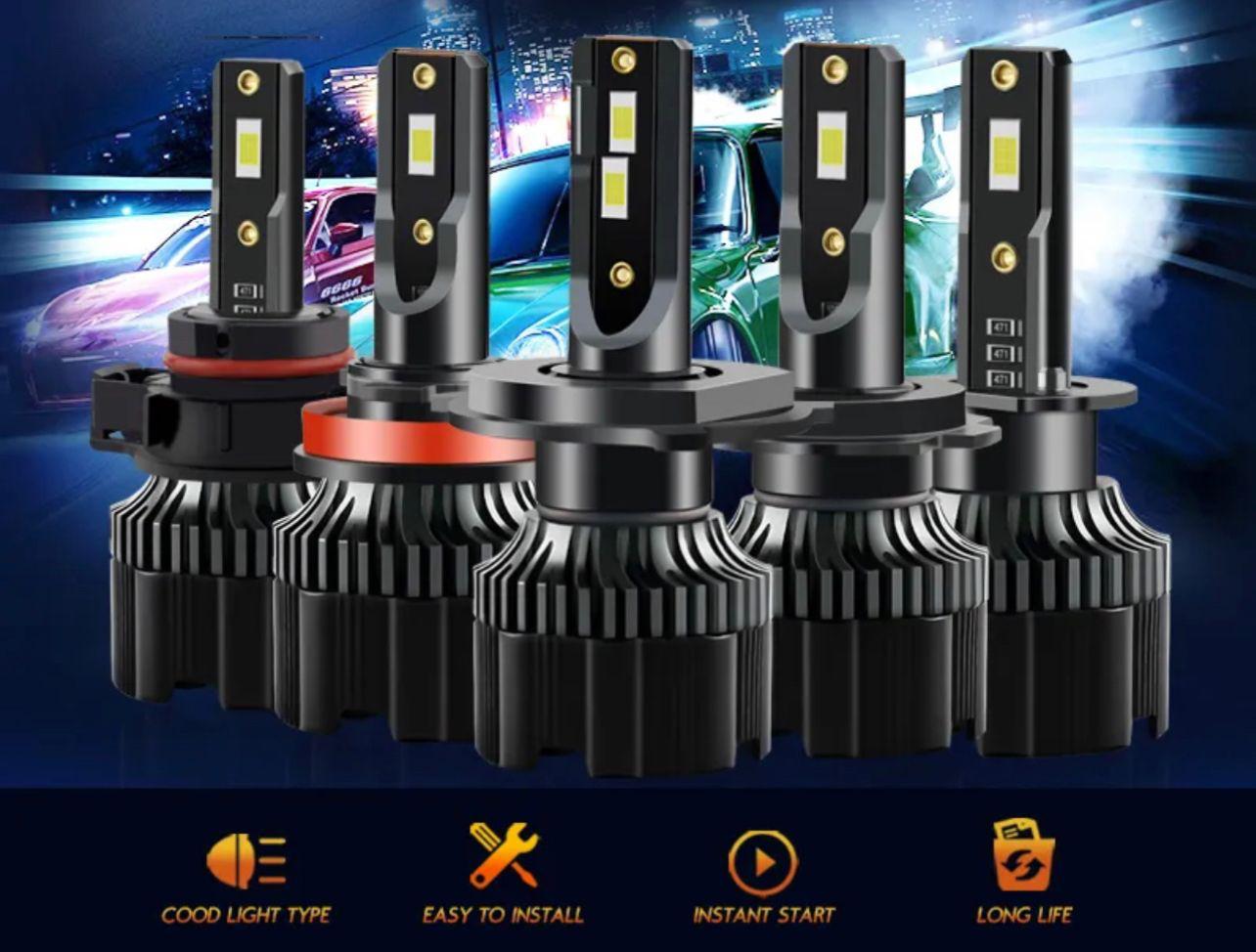 LED Headlight & Fog Light Bulbs - 22k Lumens - RM Tech Canada Original Headlights