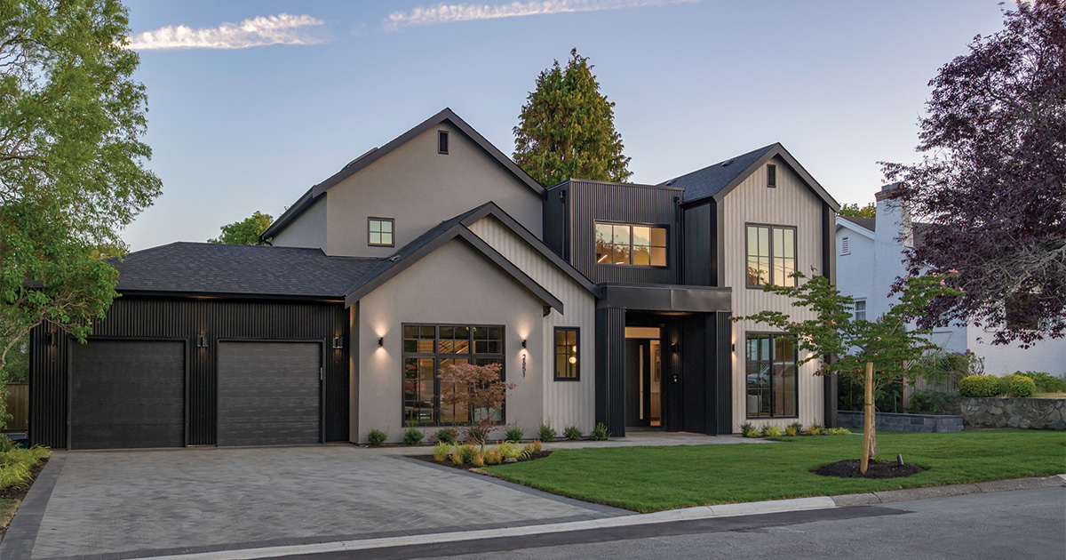Beautiful featured home sale listing in Victoria, BC, for Farup Scott Real Estate Agents in Victoria, British Columbia, Canada