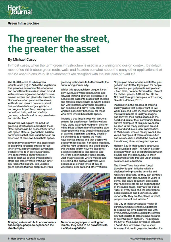 Green Streets