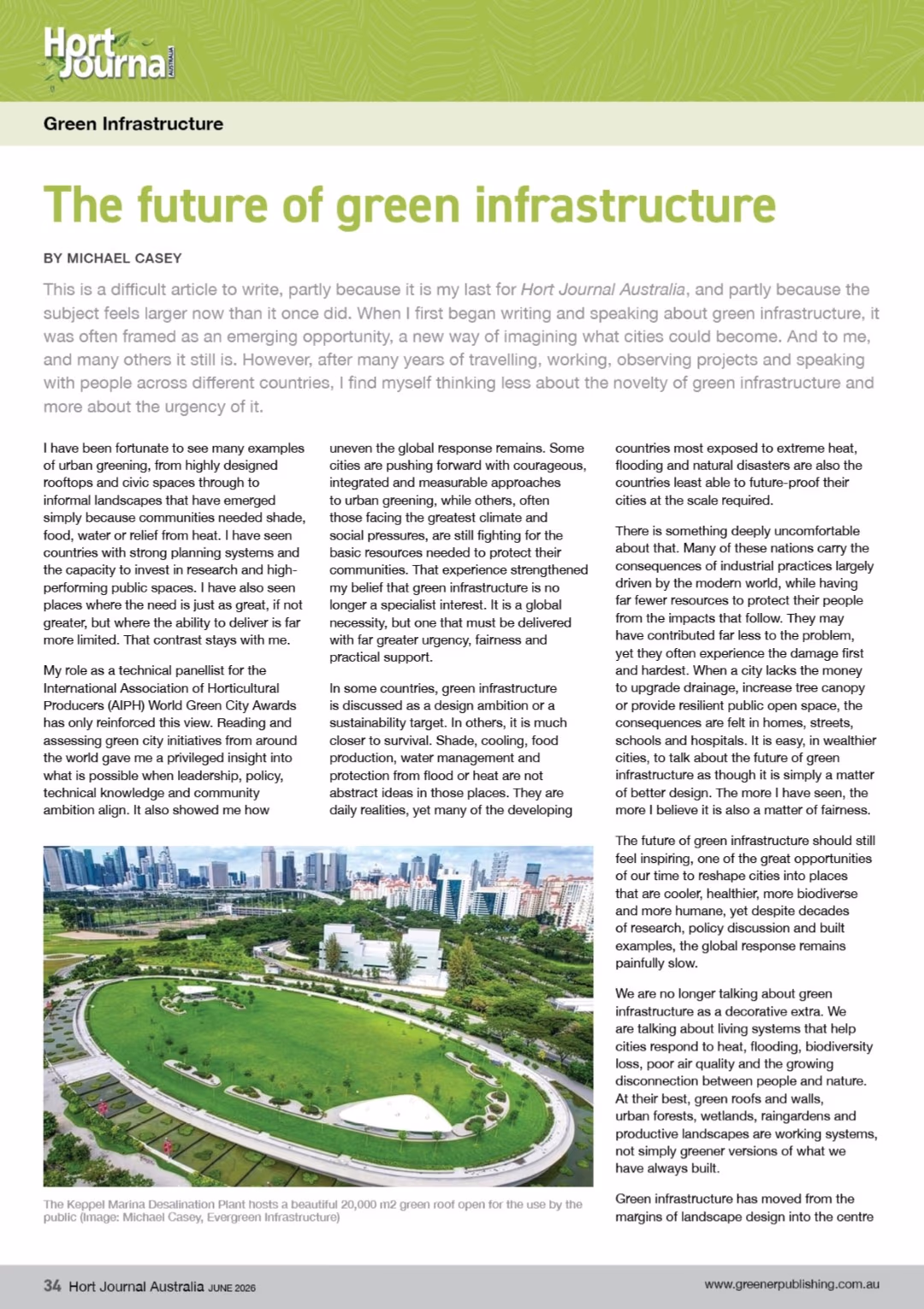 The Future of Green Infrastructure