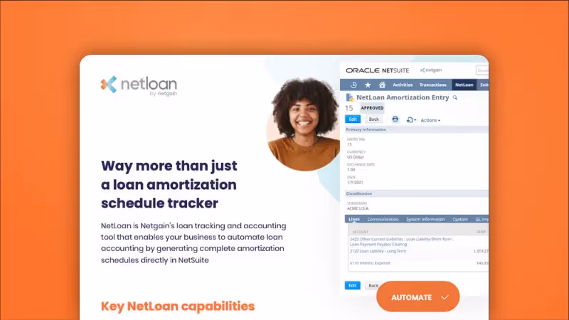 Preview of NetLoan One-pager