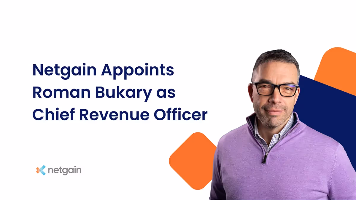 Netgain appoints Roman Bukary as Chief Revenue Officer