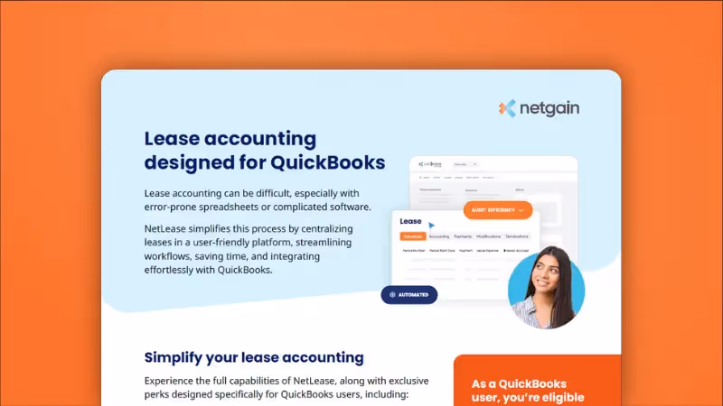Fixed asset accounting and lease accounting for QuickBooks users