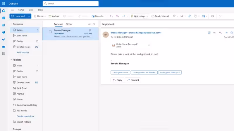 Take a product tour of Outlook Connect