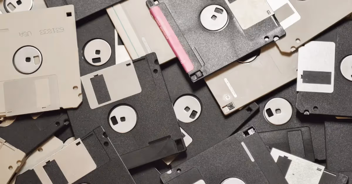 Floppy Disk Dated Technology
