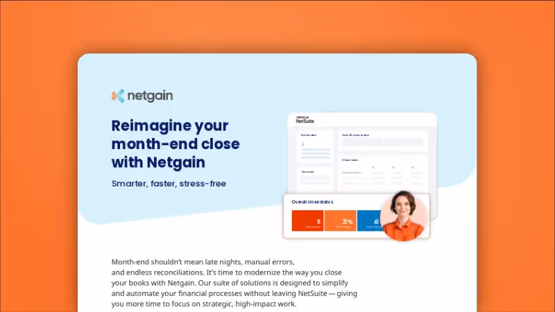 Reimagine Your Month-End Close with Netgain