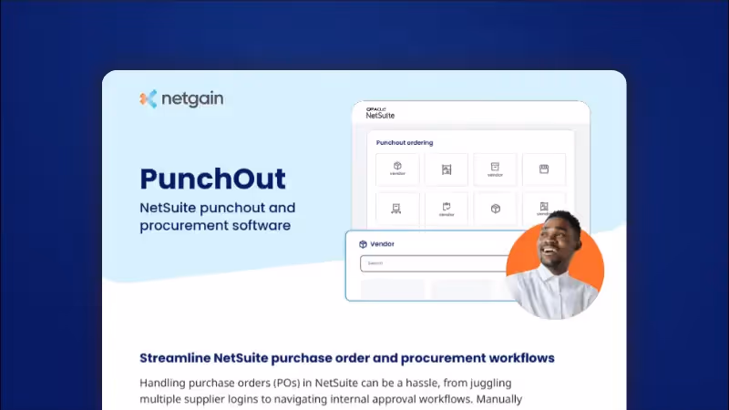 Streamlining NetSuite procurement with punchout software