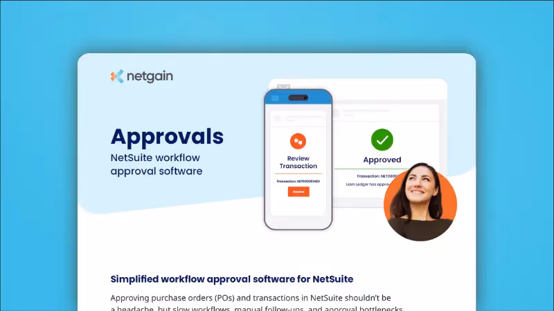 Simplified NetSuite workflow approval software