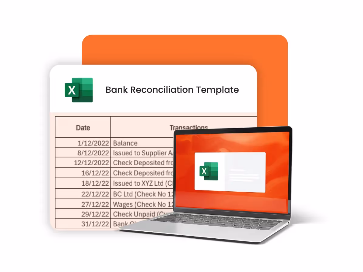 Bank reconciliation template