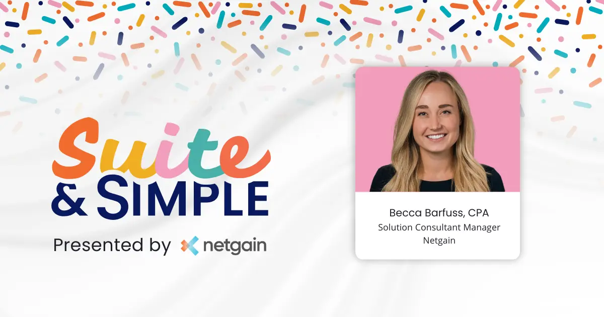 Join Becca in this episode of Suite and Simple.
