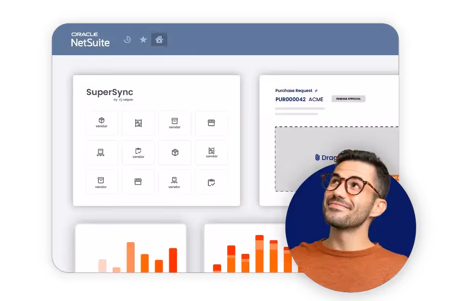 NetSuite with integration dashboard