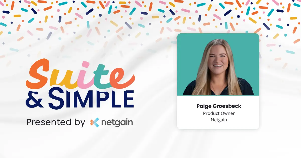 Join Paige in this episode of Suite and Simple.