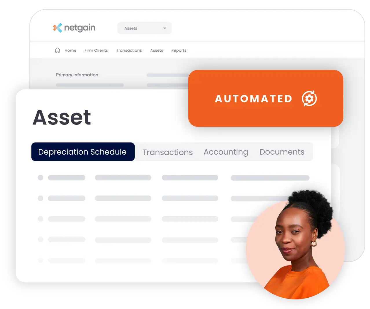 Automated depreciation schedules