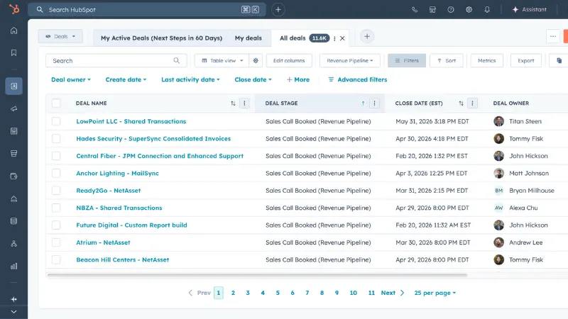 Sync HubSpot and NetSuite