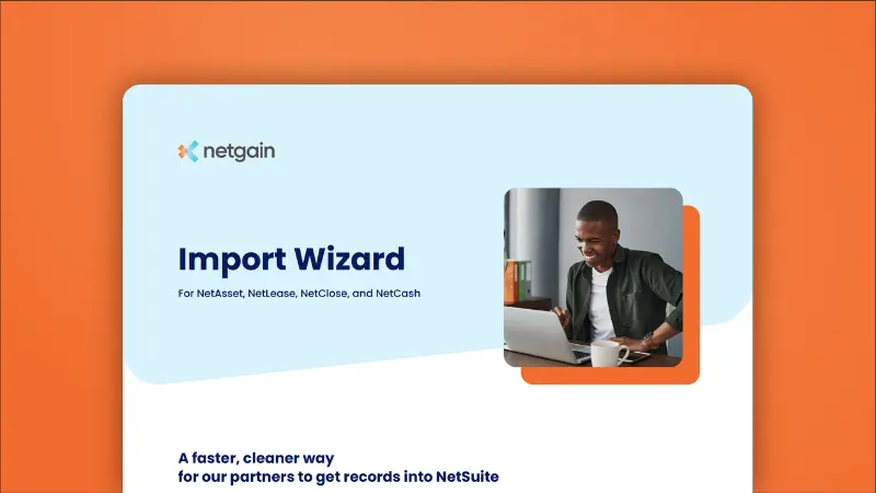 Import Wizard for NetAsset, NetLease, NetClose, and NetCash