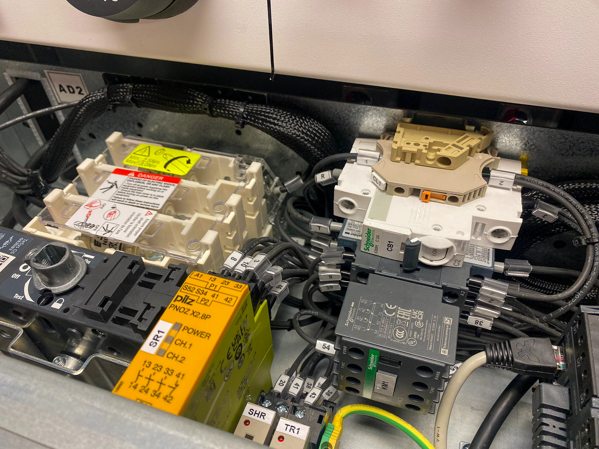 Dow silicones motor control centre tray