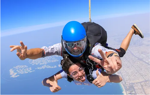 skydiving image