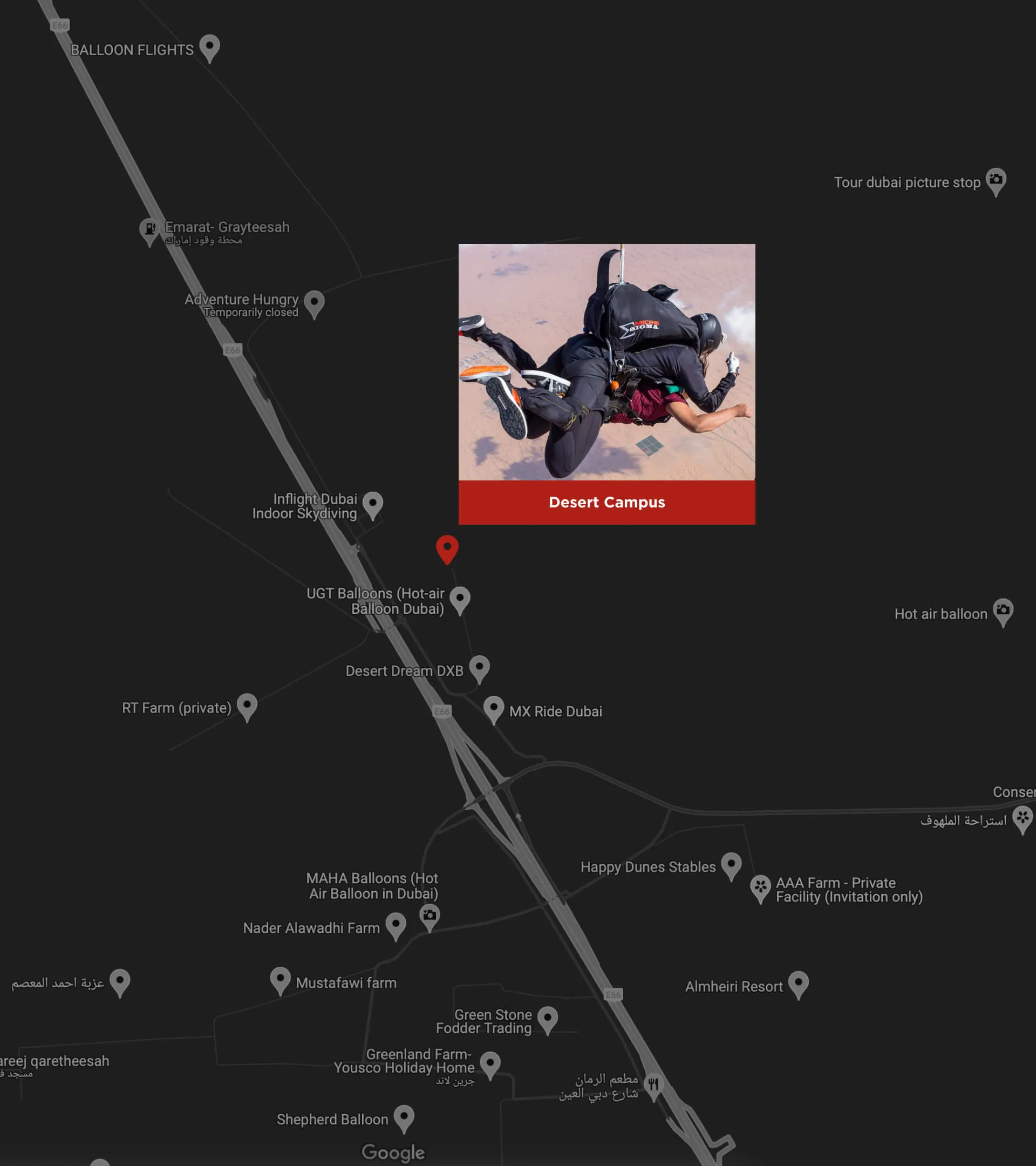 Desert-Dropzone map image
