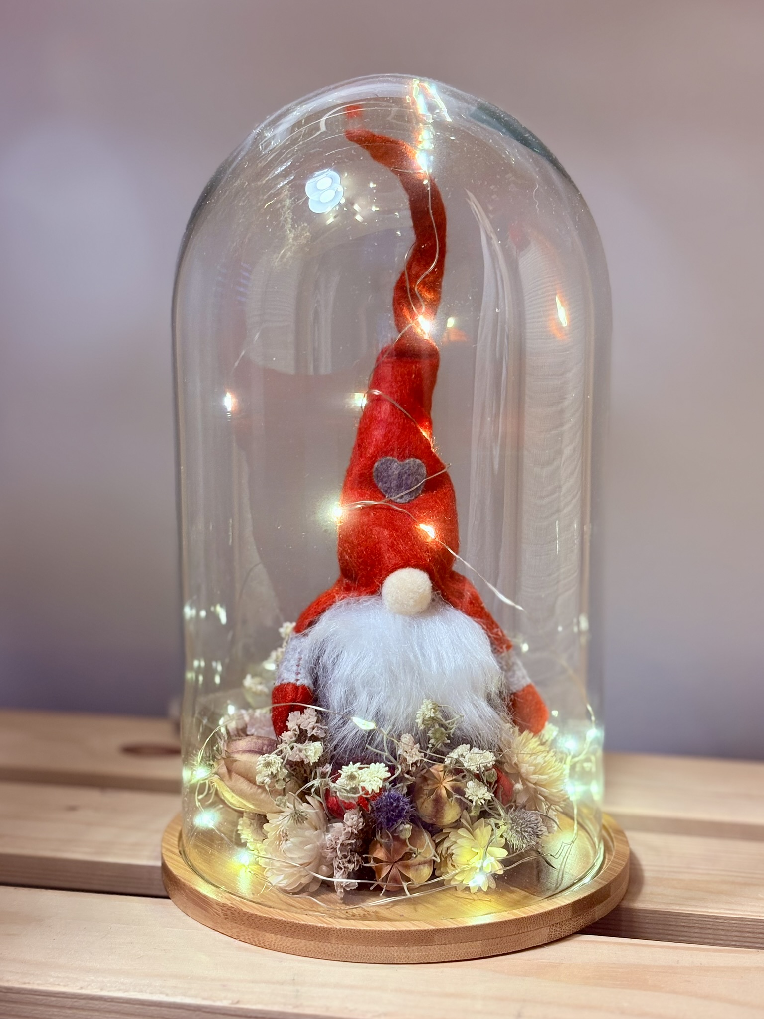 Szklany klosz skrzat