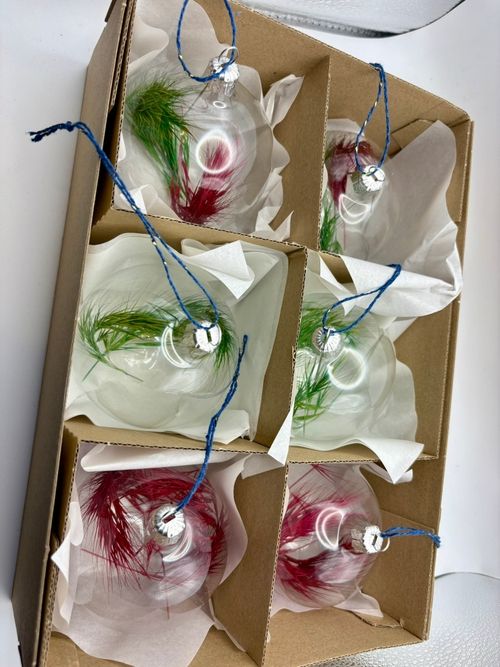 SuszBombki mix 6, 6szt, 8 cm