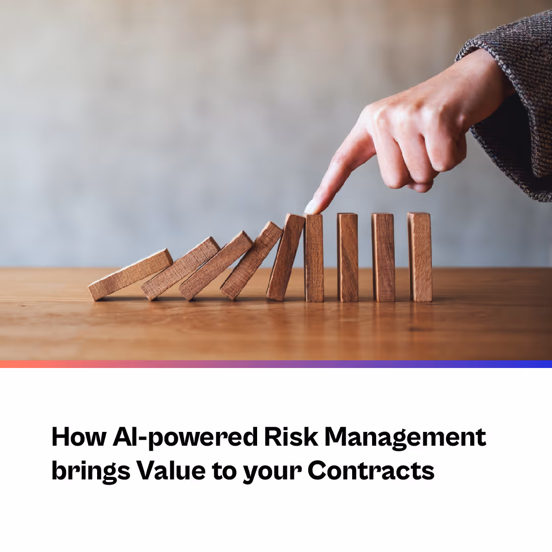 How AI-powered Risk Management brings Value to your Contracts   