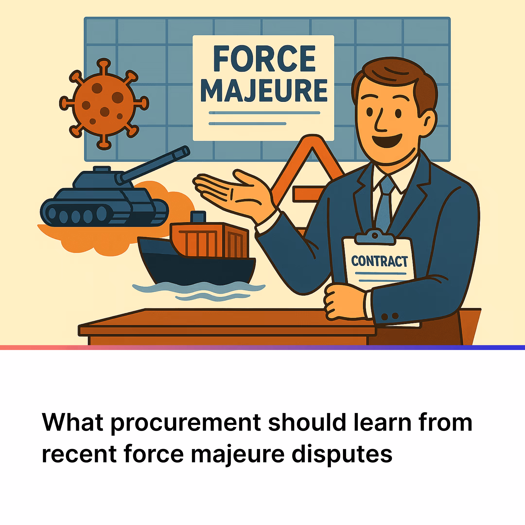 What procurement should learn from recent force majeure disputes
