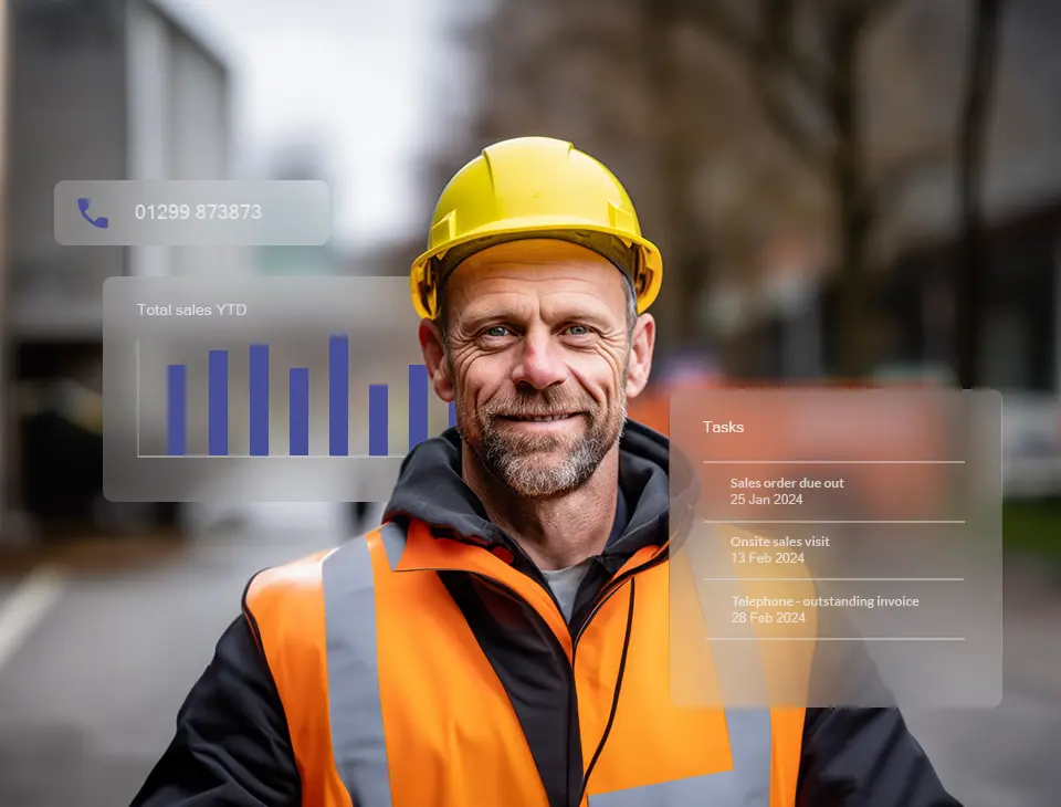 Customer with CRM data from Pofit4