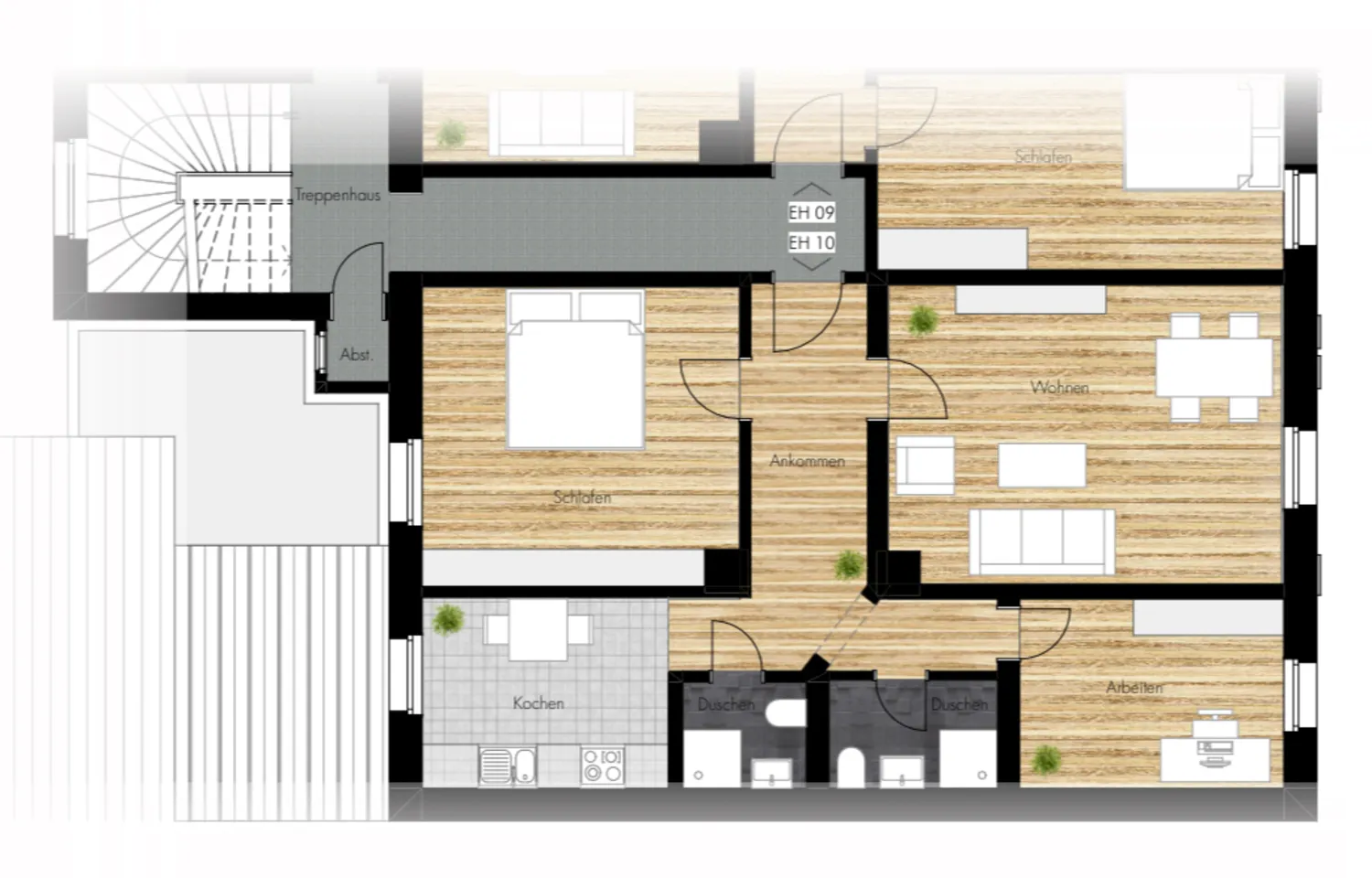 Gemütliche Unterkünfte in der Innenstadt Heidelberg