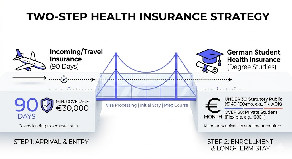 Two-Step Health Insurance Strategy