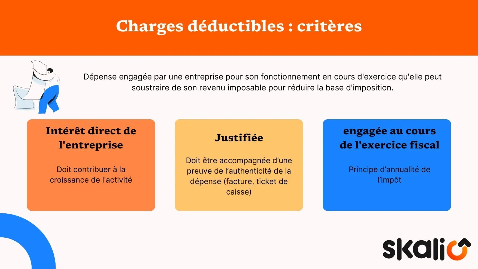 critères charges déductibles