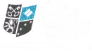 Blason de l'Université de l'Éducation, de l'Économie et des Sciences avec texte à droite affichant le nom de l'université.