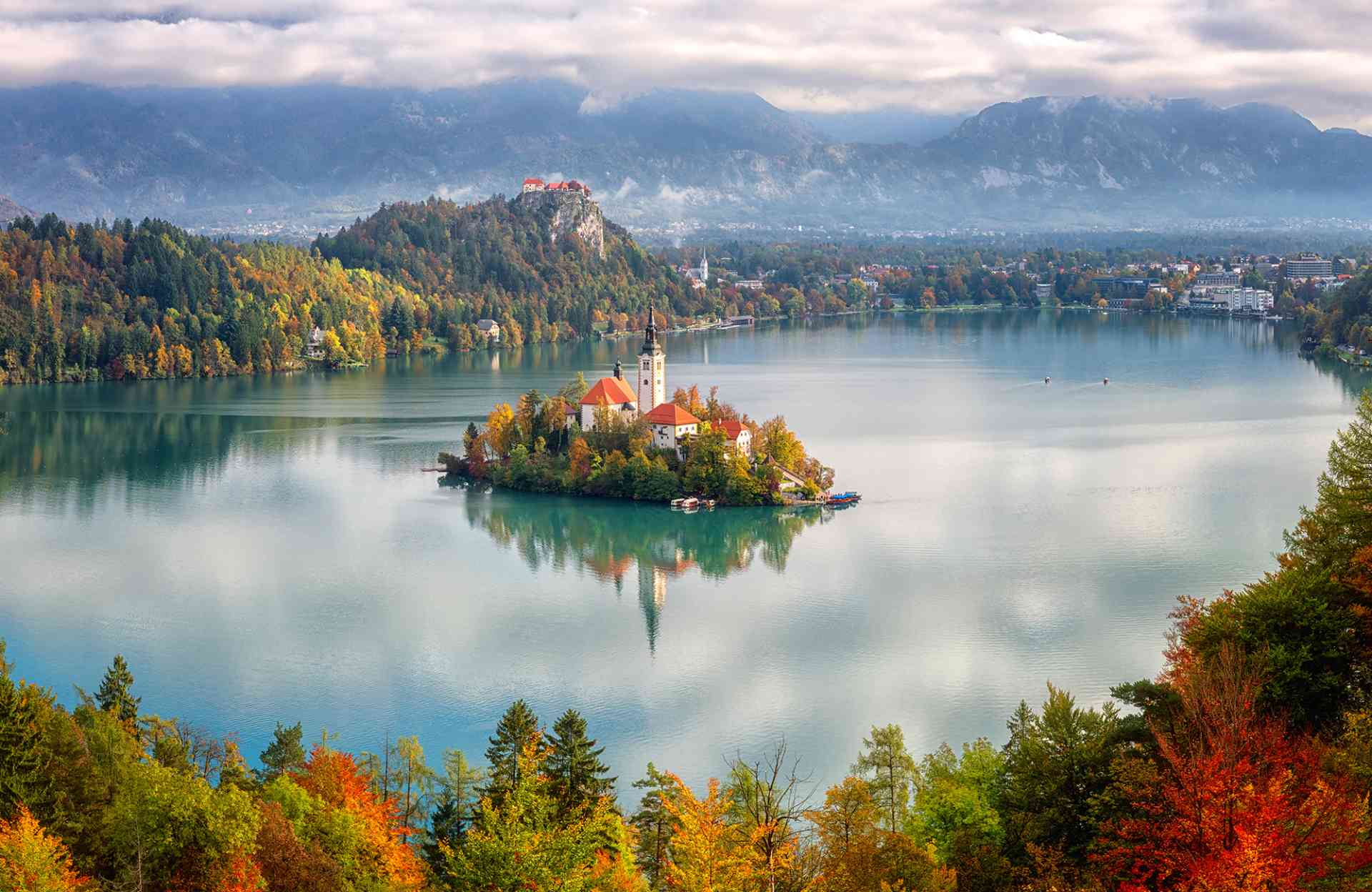Bled is one of the most iconic wedding venues in Slovenia.