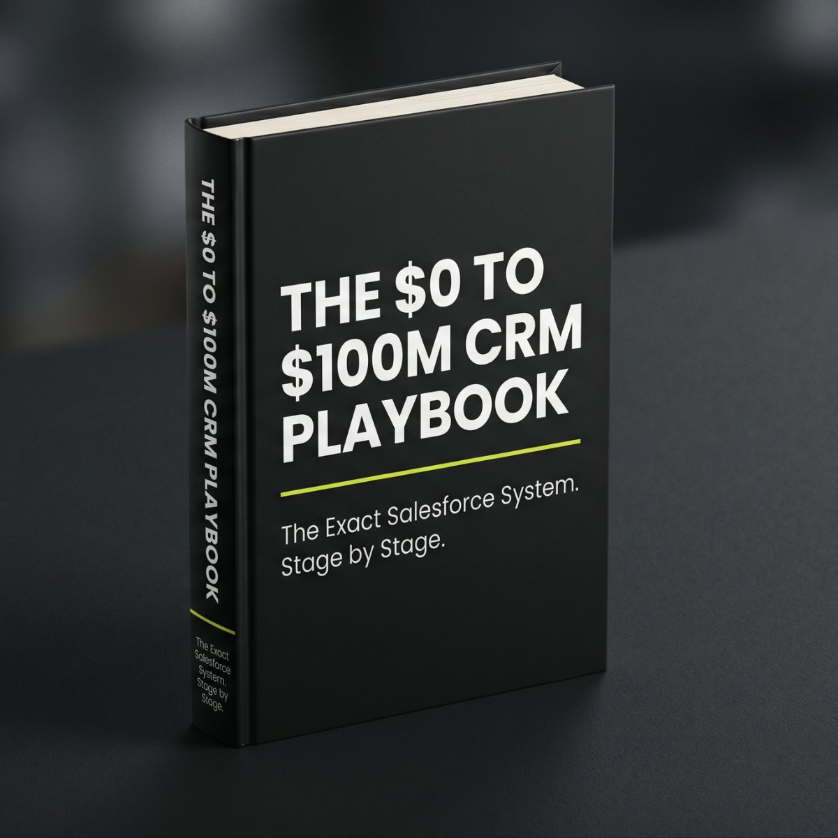 The $0 to $100M CRM Playbook cover
