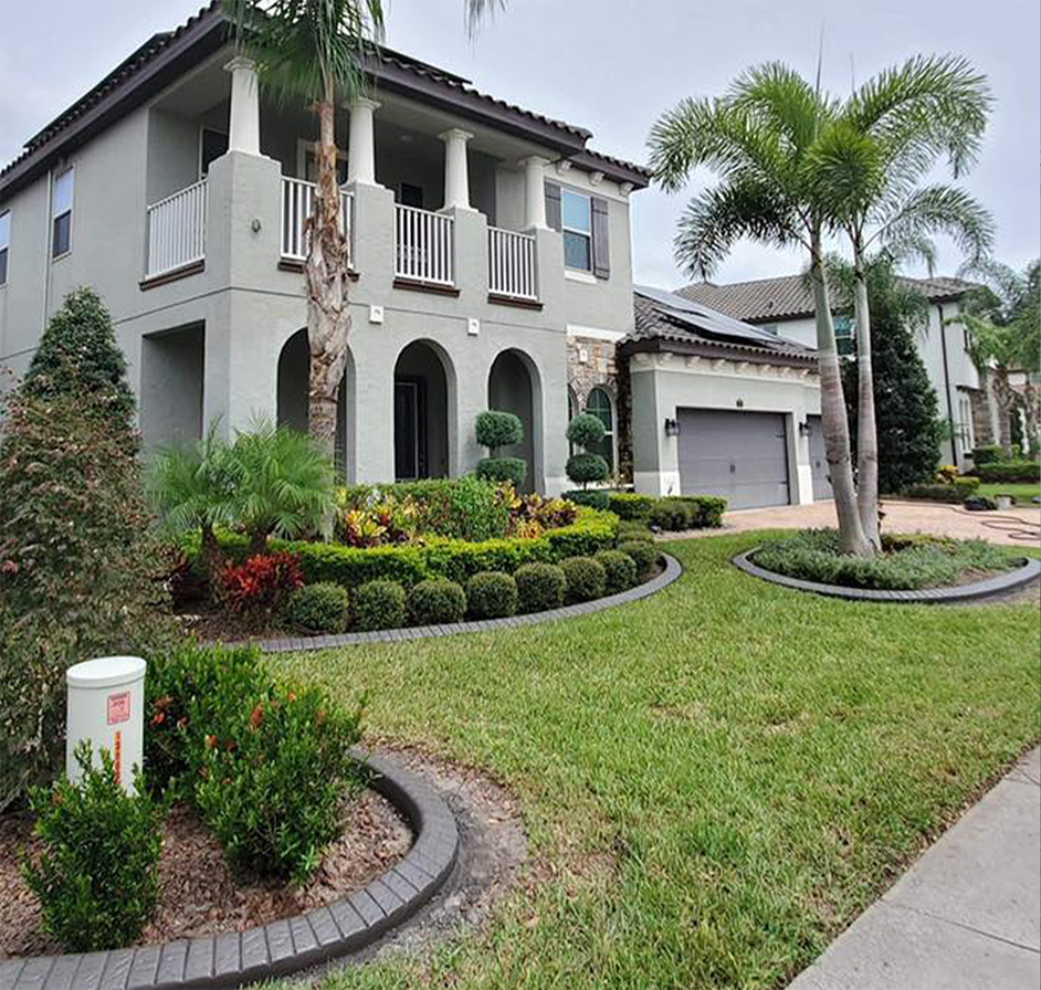 landscaping project