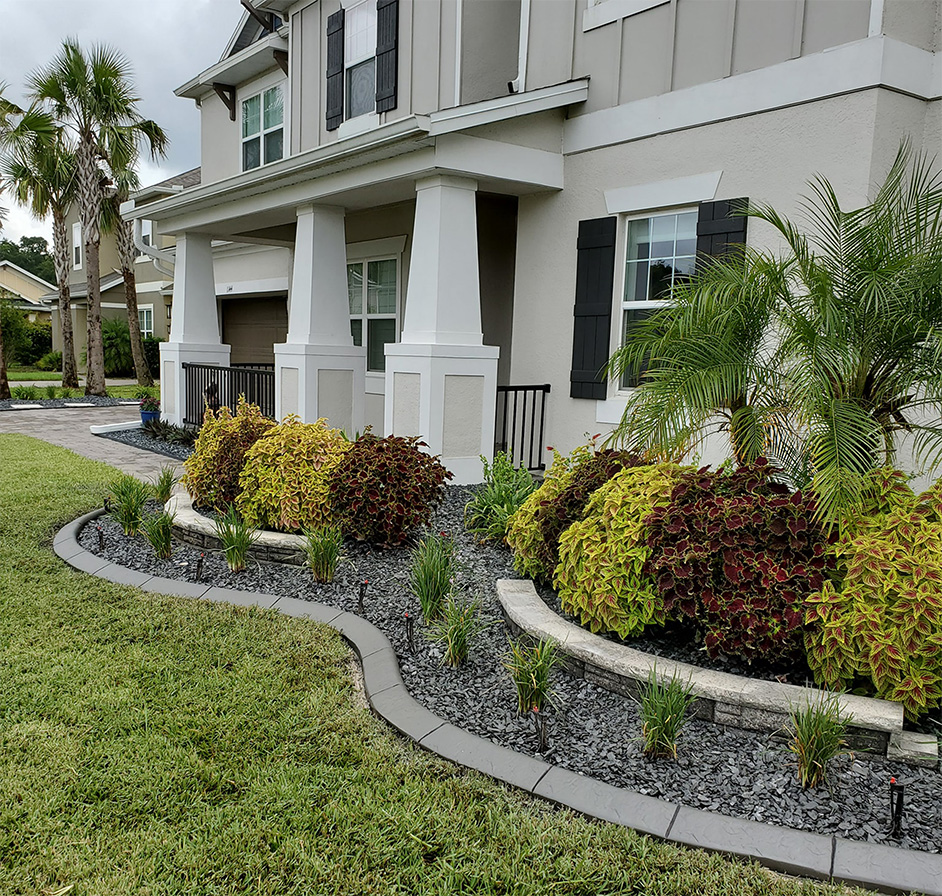 High-end landscaping