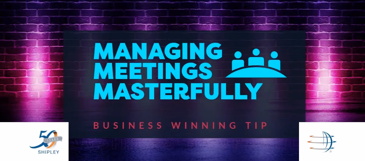 Managing Meetings Masterfully