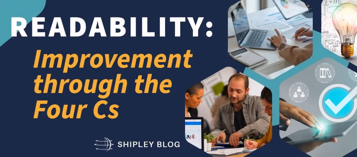 Readability: Improvement through the Four Cs
