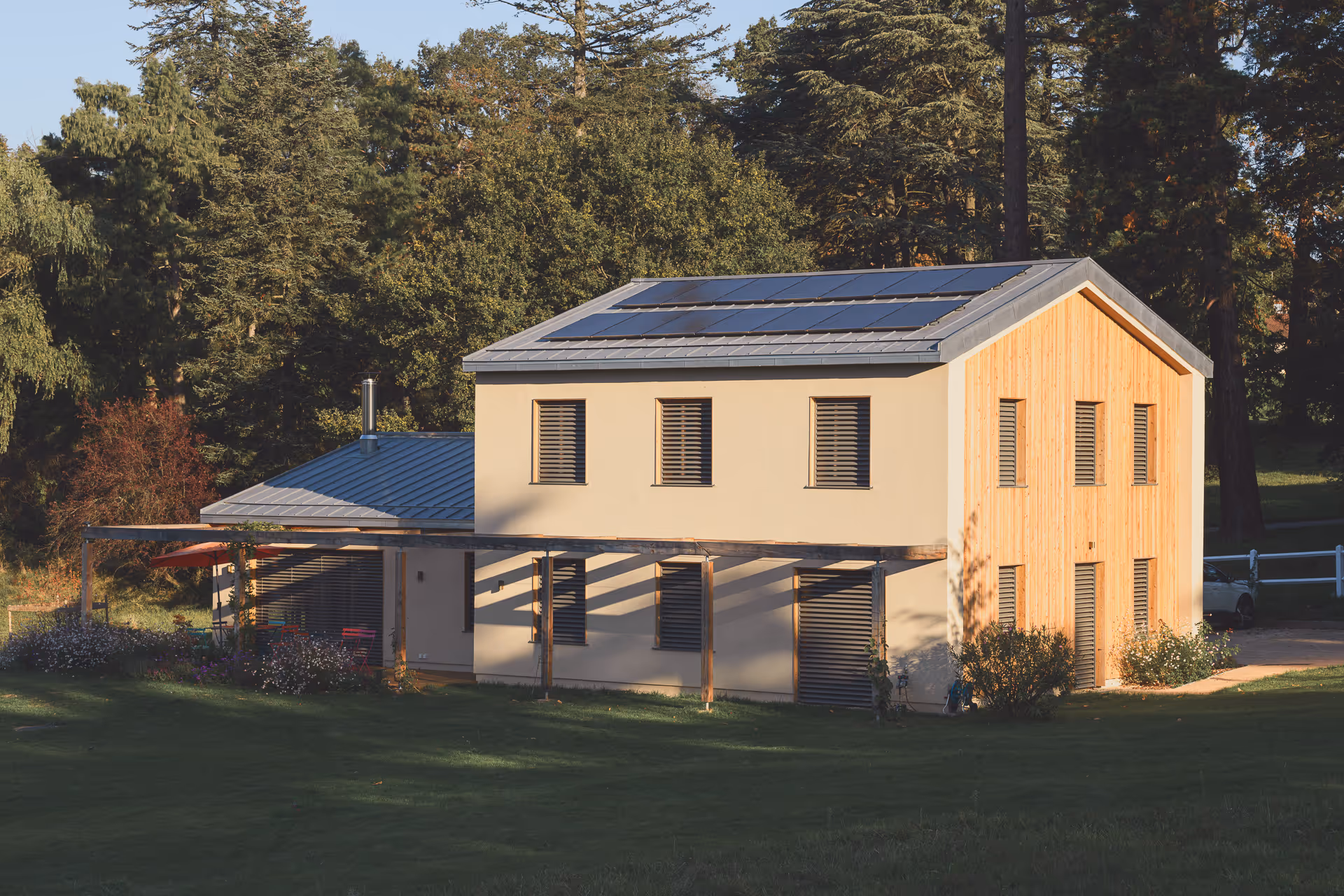 Des panneaux photovoltaïques